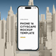 Phone 16 Cityscape Screen Mockup Template - VideoHive Item for Sale