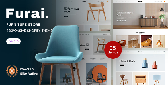 Furai – Furniture Store Responsive Shopify 2.0 Theme – 0 Sold!