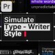 Typewriter Text Effect For Premiere Pro: Text Box, Word Highlight, Custom Cursor All in One MOGRT - VideoHive Item for Sale