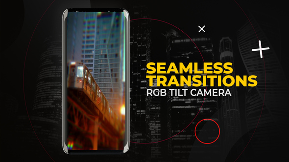 Vertical RGB Tilt Camera Effects