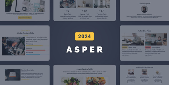 Asper Responsive Email Template 2024