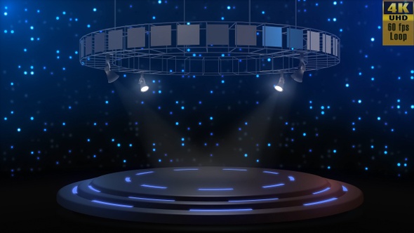 Exciting Circular Stage Background Pack v2