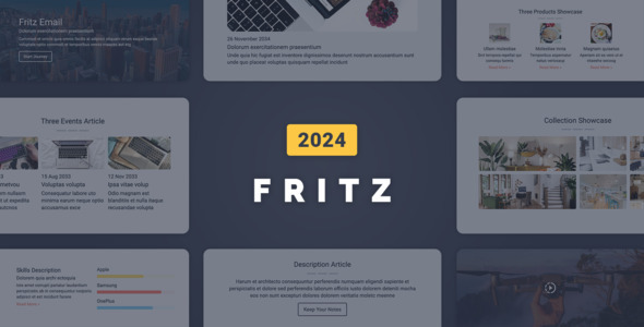 Fritz Responsive Email Template 2024