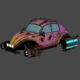 NeoBeetle Hovercraft - Futuristic Flying Car - 3DOcean Item for Sale