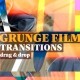 Grunge Film Leader Transitions: Gritty Old Film Burn Effects with a Vintage Feel - VideoHive Item for Sale