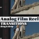 Analog Film Slide Transitions: Nostalgic Old Film Strip with Classic Retro Feel - VideoHive Item for Sale