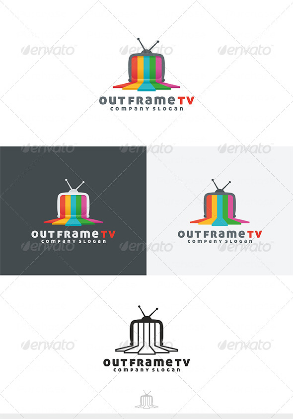 Out Frame TV Logo