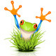 Tree Frog on Grass - GraphicRiver Item for Sale