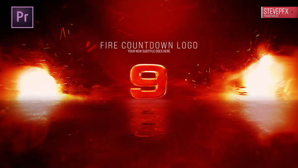 Fire Countdown Logo