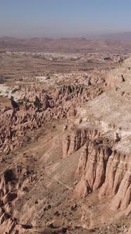 Cappadocia Landscape Aerial View