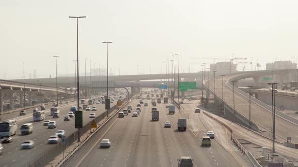 Dubai Day Traffic Dubai