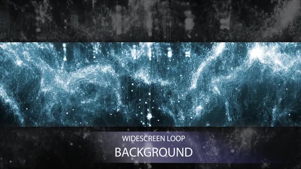 Liquid Ice Snow Loop Particles Background