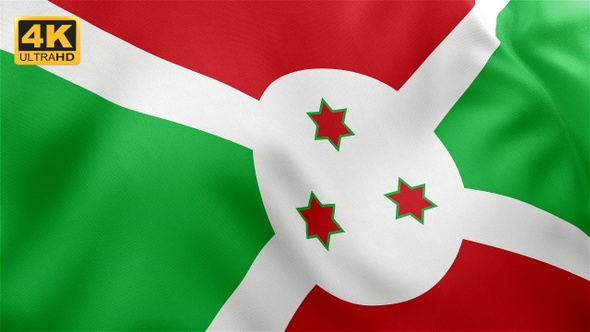 Burundi Flag - 4K