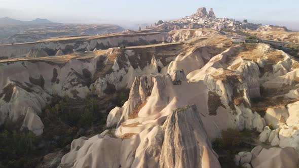 Aerial View Goreme National Park Near Nevsehir Town