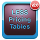CSS LESS Responsive Pricing Tables Pack V2 - CodeCanyon Item for Sale