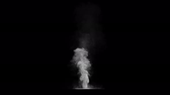 Smoke Steam Up Engine Loop 4K alt