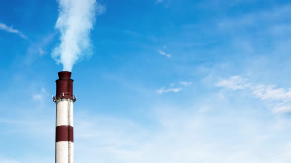 Smoking Factory Chimneys