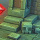Low Poly 3D Pixel Dungeon Set 01 - 3DOcean Item for Sale