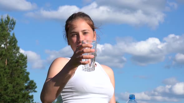 Offer a Glass of Water on a Hot Day