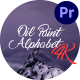 Oil Paint Alphabet 4K - VideoHive Item for Sale