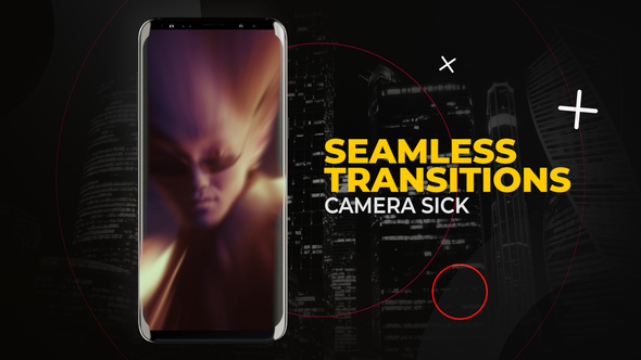 Vertical Camera Sick Transitions | After Effects