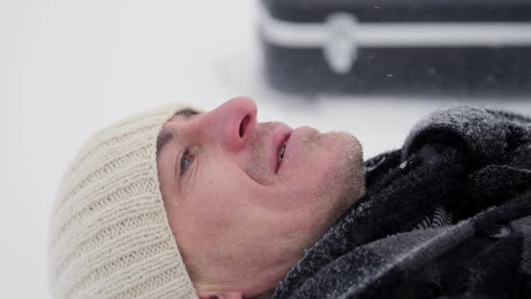 Close Up of Man's Face