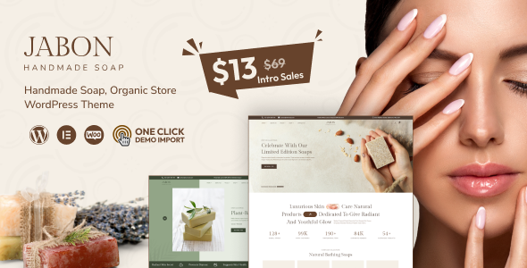 Jabon – Handmade Organic Soap WordPress Theme