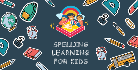 Spelling Learning For Kids with AdMob Ads Android