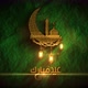 Greeting. Eid Mubarak. Green Consept, Arabic Title. - VideoHive Item for Sale