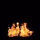 Camp Fire Long Flames High Angle 02 - VideoHive Item for Sale