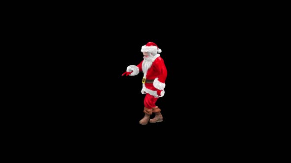 Santa Claus Dancing HD