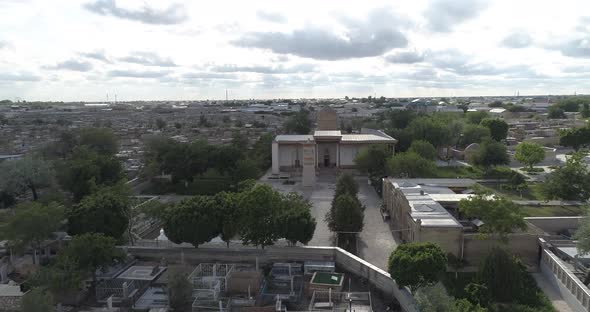 Historic Cemeteries. Historic Bukhara City of Uzbekistan.