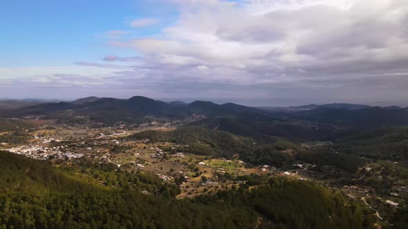 Sa Talaia mountain in Ibiza, Spain