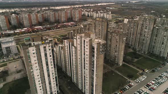 Belgrade Concrete neighborhood 