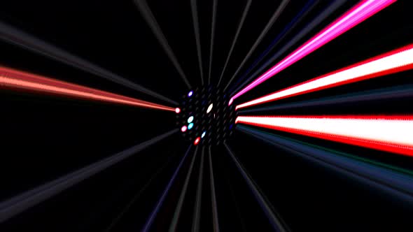 line wave motion, colorful, on a black background alt