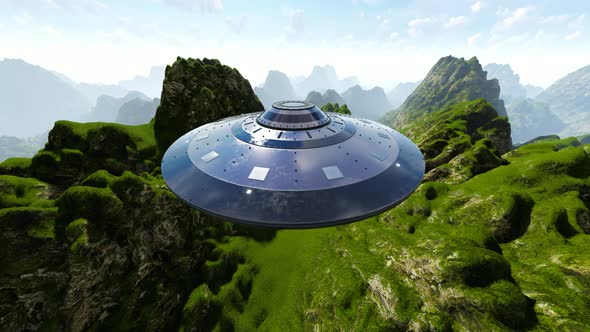 Ufo In The Green Mountains