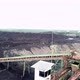 Port Service at Coal Mining Aerial View - VideoHive Item for Sale