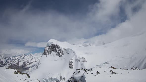 Matterhorn alps switzerland mountains snow peaks ski timelapse