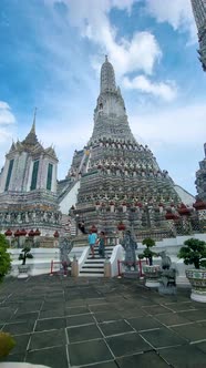 Wat Arun The Temple of Dawn Landmark of Bangkok Thailand