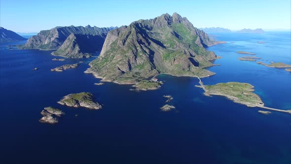 Beautiful Lofoten coast