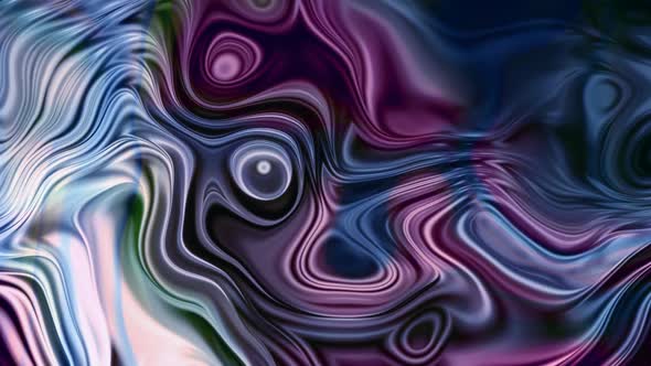 Abstract Background Blue Pink White Color Silky Wavy Liquid