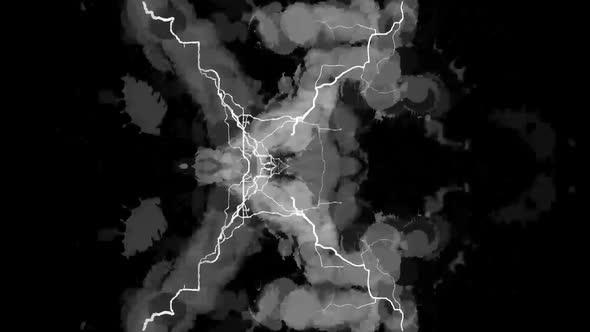 Digital Rendering Lighting Strike Electric Video