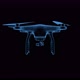 Blue Tech Drone 01 - VideoHive Item for Sale
