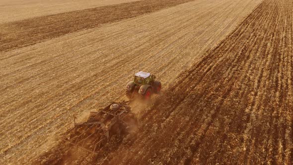 Cultivation of the Agricultural Field After Harvesting