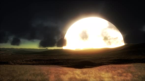 Sunset at Sand Dunes alt