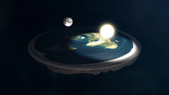 Flat Earth Conspiracy Sun And Moon Model