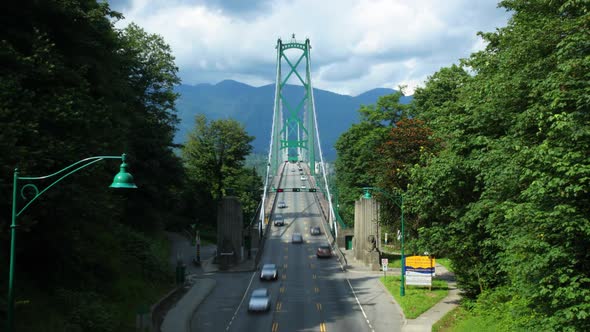 Lions Gate Bridge Time Lapse