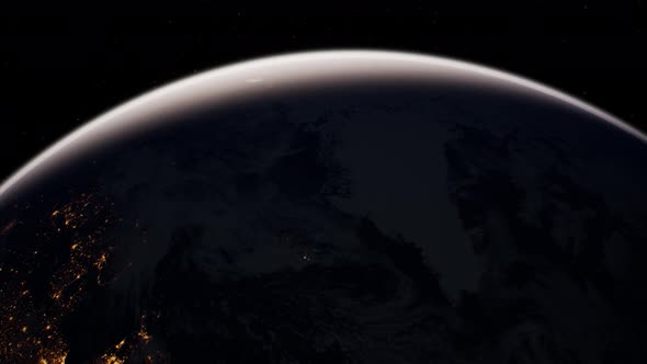 Earth Globe Planet From Space Orbit alt