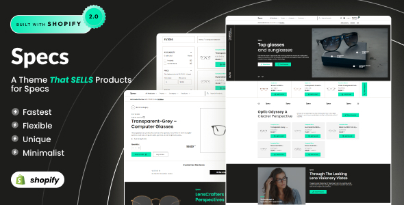 Specs - Glasses Store eCommerce Shopify os 2.0