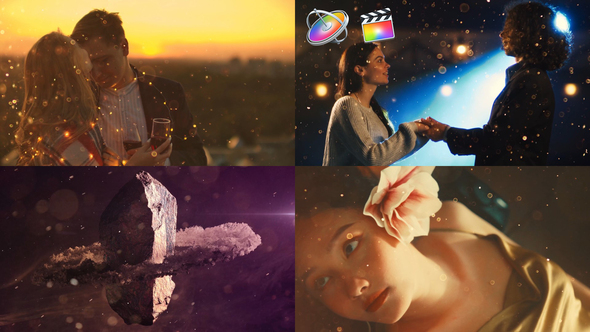 Cinamatic Particles Dust Bokeh Final Cut X and Apple Motion alt